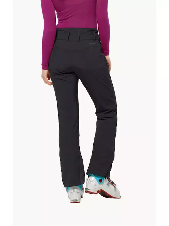 Jack Wolfskin Femei Tesatura Pantaloni Negru