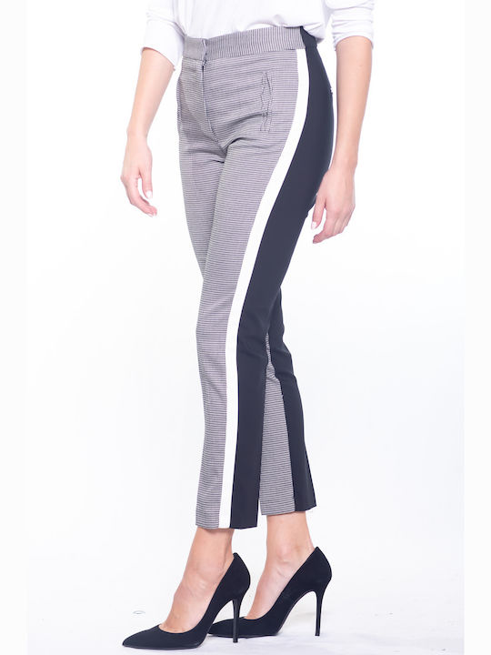 Dama Tesatura Pantaloni Alb