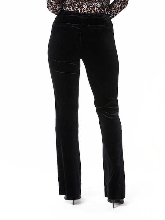 Esqualo Es Women's Fabric Trousers Black