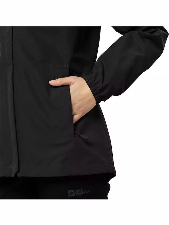 Stormy Point Scurtă Jachetă de femei Puffer Negru