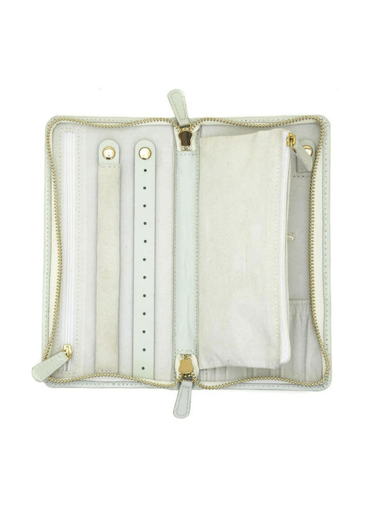 Davidts Κουτί Κοσμημάτων Βελούδινο Μπεζ 21x10x3cm Davidts Κουτί Κοσμημάτων Βελούδινο Μπεζ 21x10x3cm