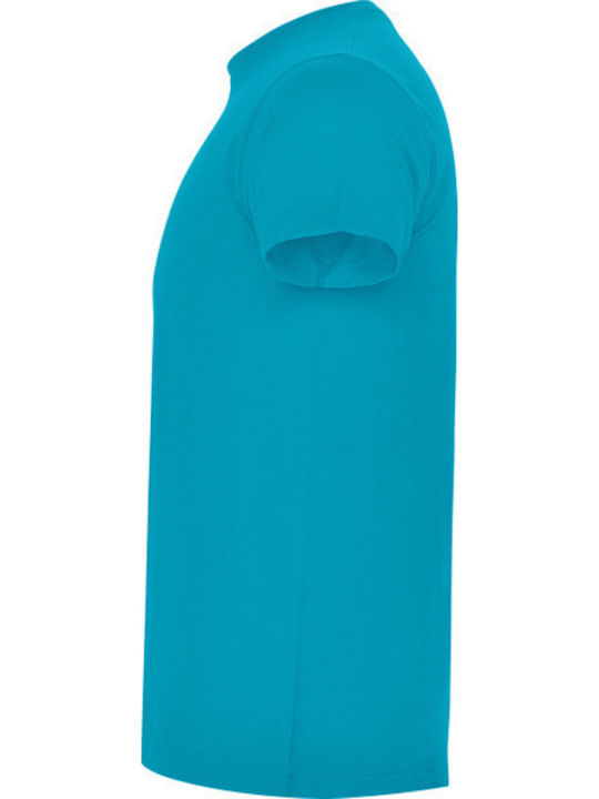 Kurzarmbluse Turquoise