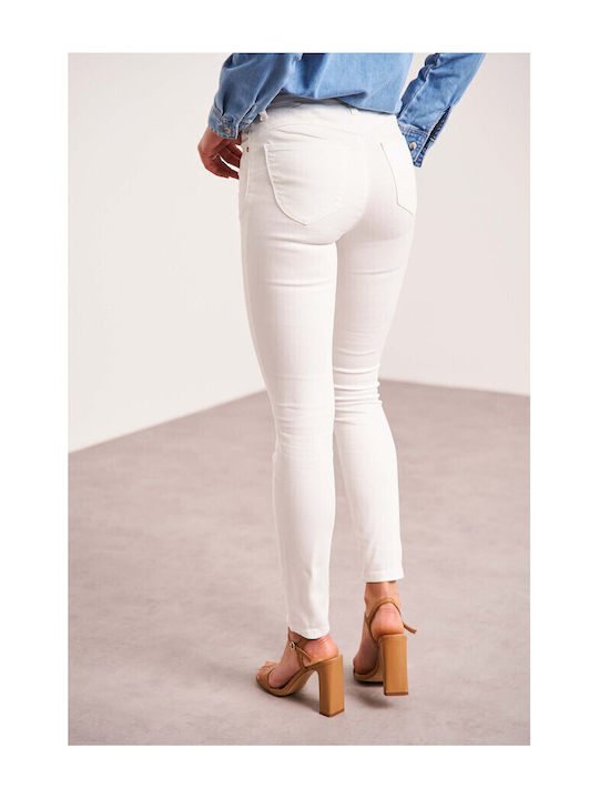 Women's Jean Trousers White
