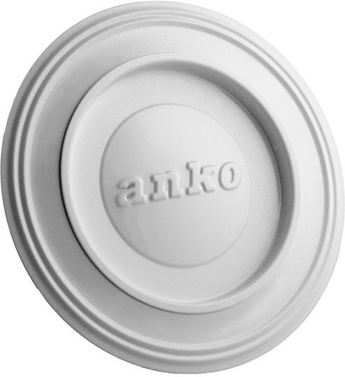 Spiroduct Ροζέτα Καπνοδόχου Inox 130mm Λευκή