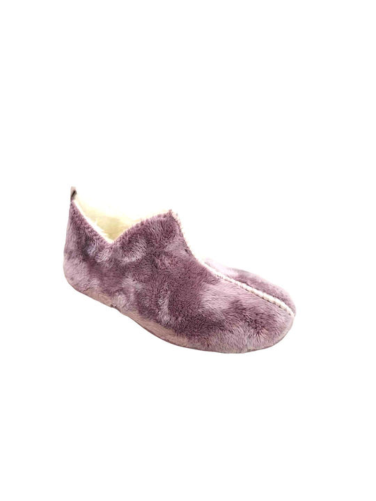 Adam's Shoes Затворени Женски чехли в Purple цвят