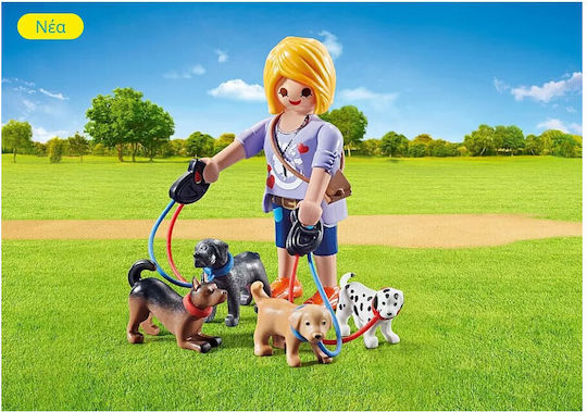 Playmobil Специален плюс Dog Walker за 4-10 години
