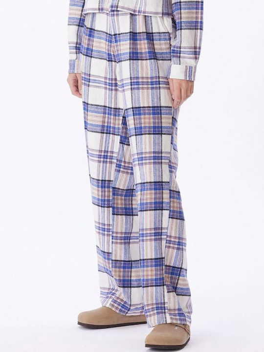 Dama Tesatura Pantaloni Unbleached