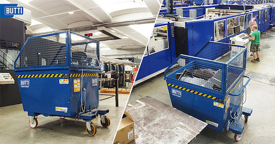 Butti Transport-Wagen for Load Weight up to 900kg