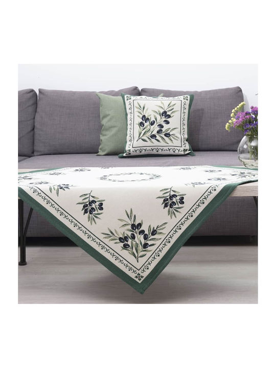 Dimeco Tablecloth Olivia Green 140x180cm
