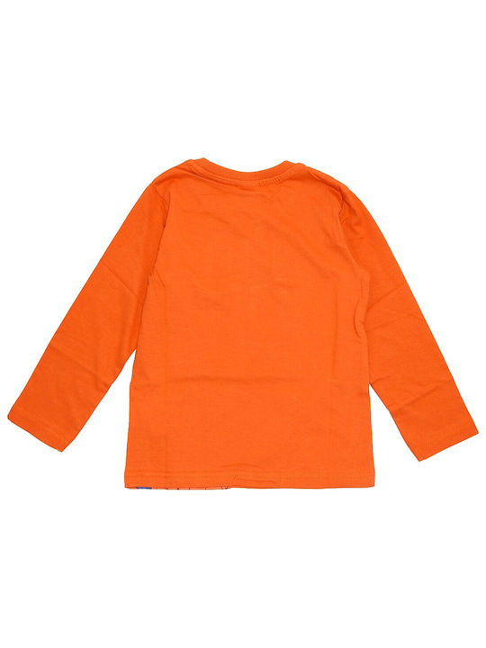 Toei Animation Kids Blouse Long Sleeve Orange