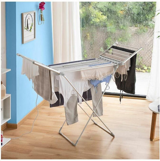 InnovaGoods Trockner Klappbarer Elektrischer Boden-Kleiderständer aus Metall 230W 45cm InnovaGoods Trockner Klappbarer Elektrischer Boden-Kleiderständer aus Metall 230W 45cm