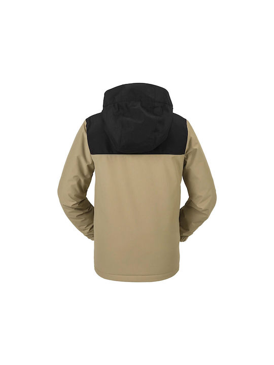 Volcom Jachetă casual pentru copii Dark Khaki Stone.91