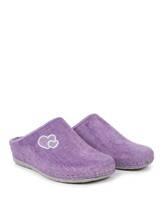 Fild Anatomic Anatomic Leather Women's Slippers Lilac