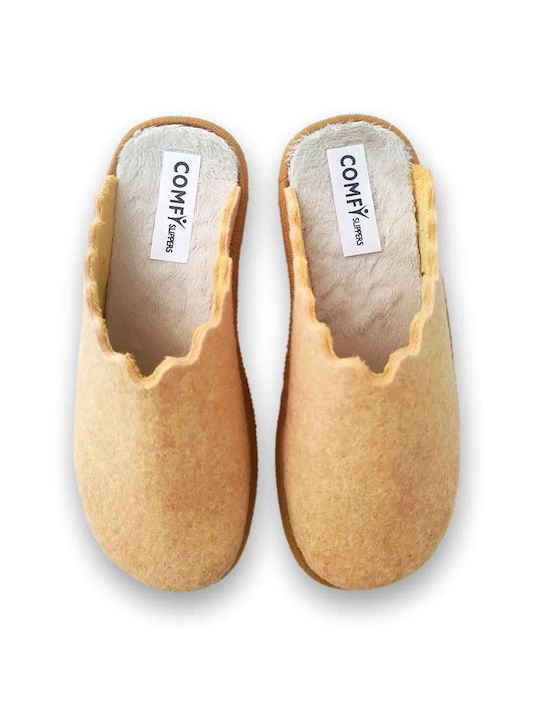 Comfy Anatomic Anatomical Women's Slippers in Yellow color