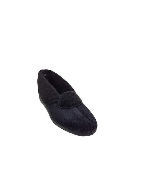 Antrin Anatomic Closed-Toe Women's Slippers Black