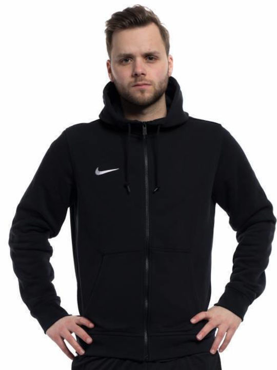 Nike Παιδική Ζακέτα Φούτερ Team Club Full Zip Hoodie Μαύρη