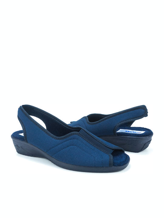 Dicas Women's Slippers Blue