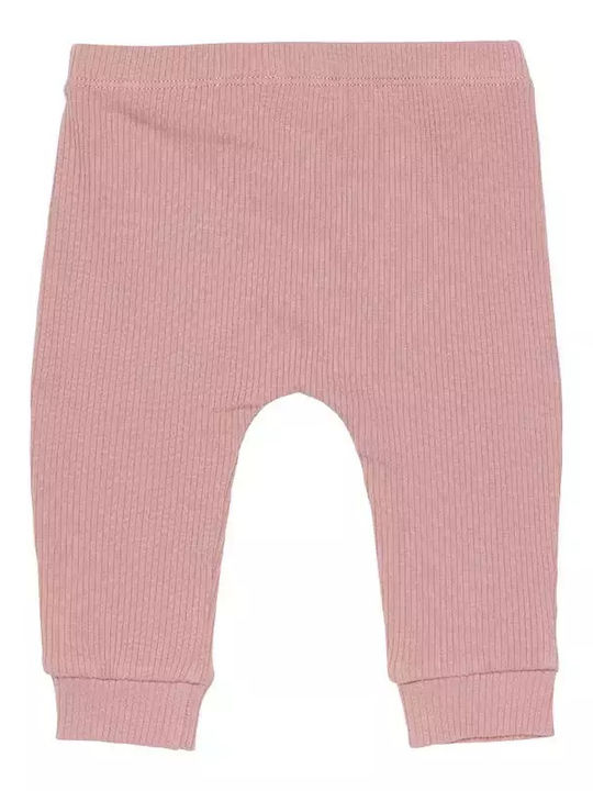 Little Dutch Pantaloni copii din material textil Roz CL30470155