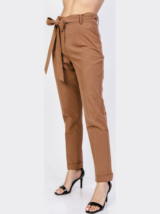 Dama Tesatura Pantaloni Bej