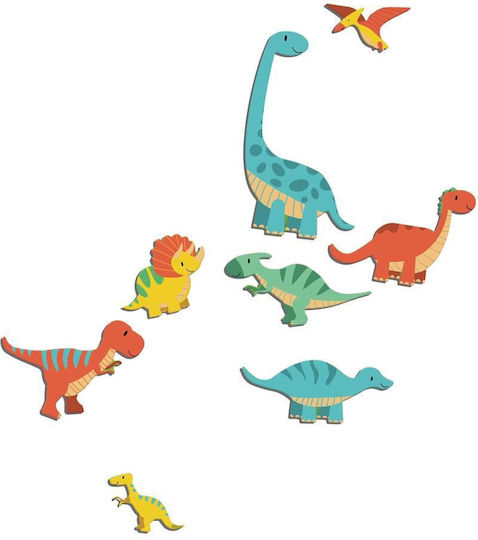 Kids Puzzle Dinosaurs With 8 Shapes for 4+ years old+ Years 48pcs Luna