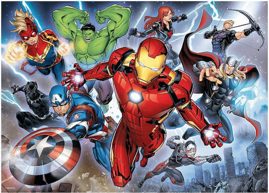 Παιδικό Puzzle Brave Avengers για 7+ Ετών 200pcs Trefl