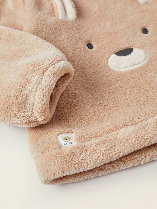 Kinder-Sweatshirt Beige