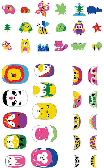 Avenir Avenir Nail Stickers Animals Manicure Game