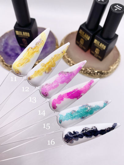 Milano Cosmetic Gel Νυχιών Τιρκουάζ 8ml
