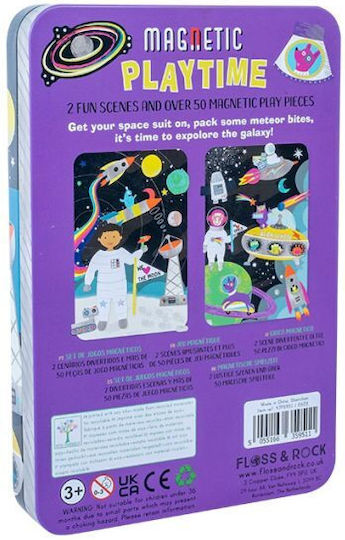 Floss & Rock Μαγνητικό Παιχνίδι Κατασκευών Space για Παιδιά 3+ Ετών 47P5951