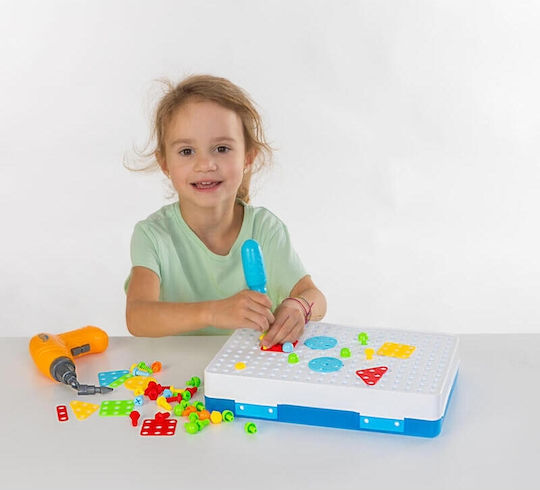 Vedes Kunststoff-Bauspielzeug Creathek für Kinder ab 3+ Jahren