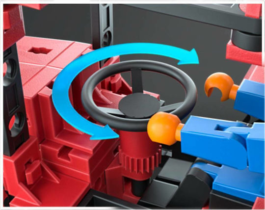 Fischer Technik Παιχνίδι Κατασκευών Πλαστικό Advanced Tractors για Παιδιά 7+ Ετών