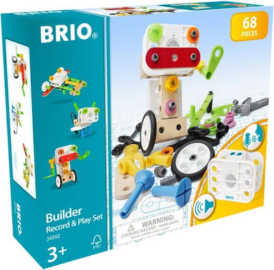 Brio Toys Builder Record & Play Set 34592