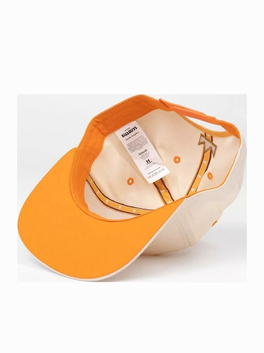 Jockey mit geradem Schirm Beige