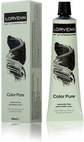 Lorvenn Color Pure Βαφή Μαλλιών Χωρίς Αμμωνία 7 ΞΑΝΘΟ 50ml