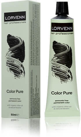 Lorvenn Color Pure Hair Dye no Ammonia 6.52 Blonde Dark Acacia Iridescent 50ml