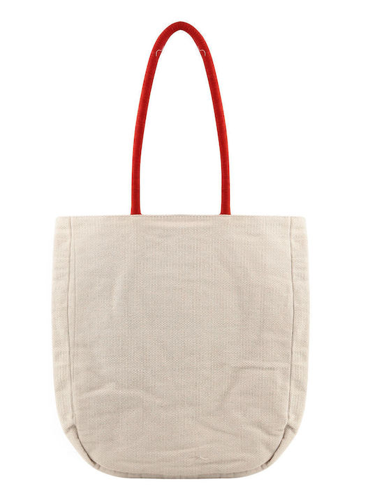 Marilou Bags Stoff Strandtasche Rot