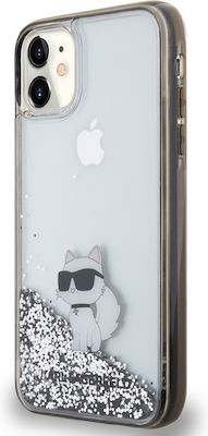 Karl Lagerfeld Silicone / Plastic Back Cover Transparent (iPhone 11)