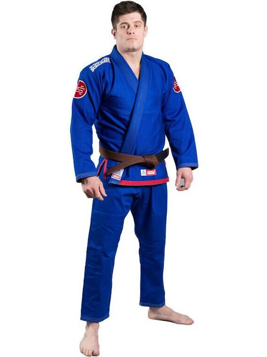 Scramble Bărbați Cardigan Jiu Jitsu brazilian Albastru