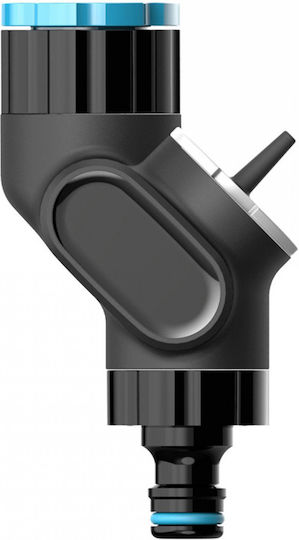 Cellfast 53-220 Διανομέας Ποτίσματος με Διακόπτη 21mm Μαύρο