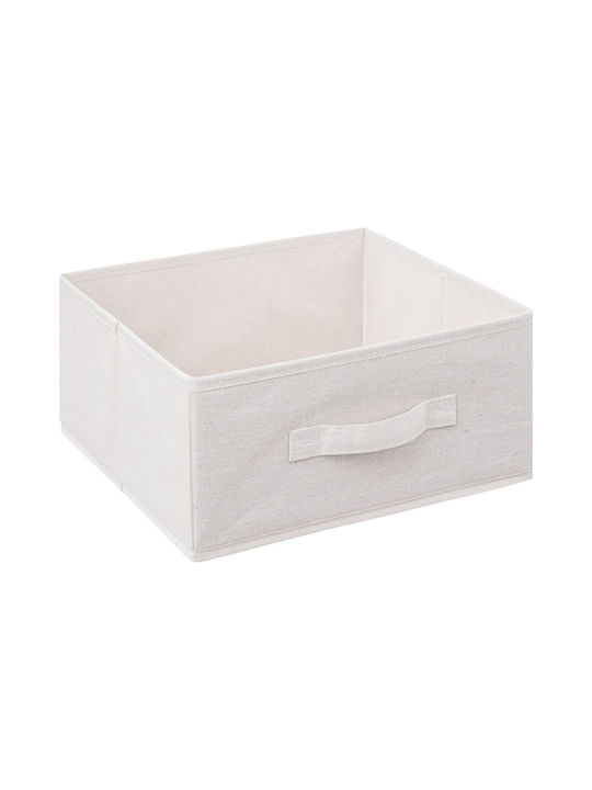 Tidy Box Wooden Chest of Drawers with 6 Drawers Beige with Fabric Coating 66x33x78.5cm