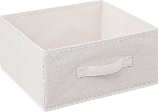 Συρταριέρα Κρεβατοκάμαρας Ξύλινη Tidy Box με 6 συρτάρια Μπεζ με Υφασμάτινη Επένδυση 66x33x78.5εκ.
