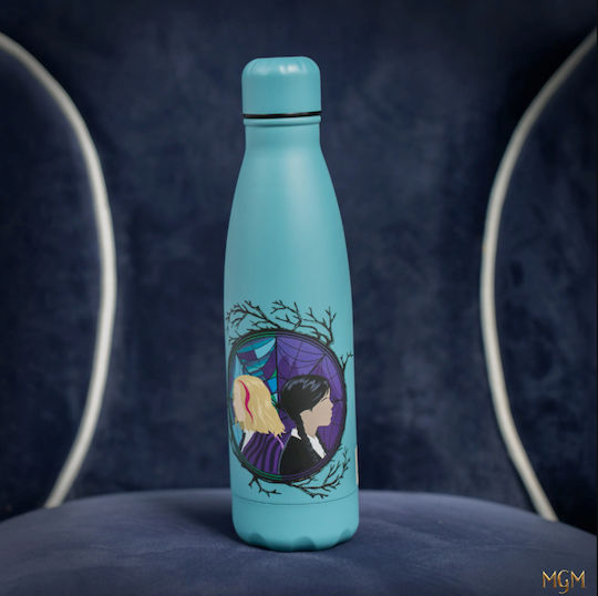 Cinereplicas Kids Water Bottle Glass Blue 500ml