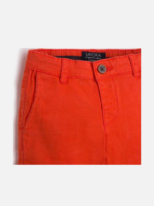 Kids' Shorts/Bermudas Fabric Orange