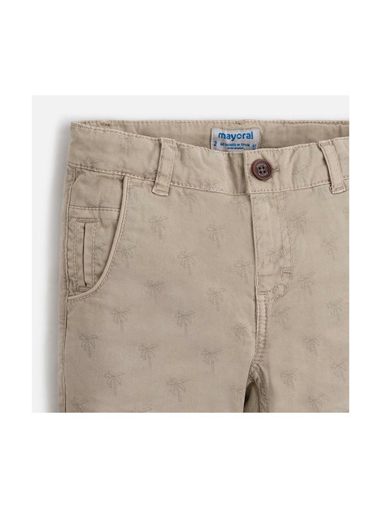 Mayoral Kids Shorts/Bermuda Fabric Brown