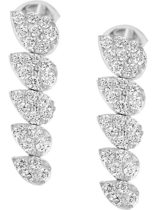 Vitopoulos Set with Necklace , Earrings & Ring from Gold 14K with Stones