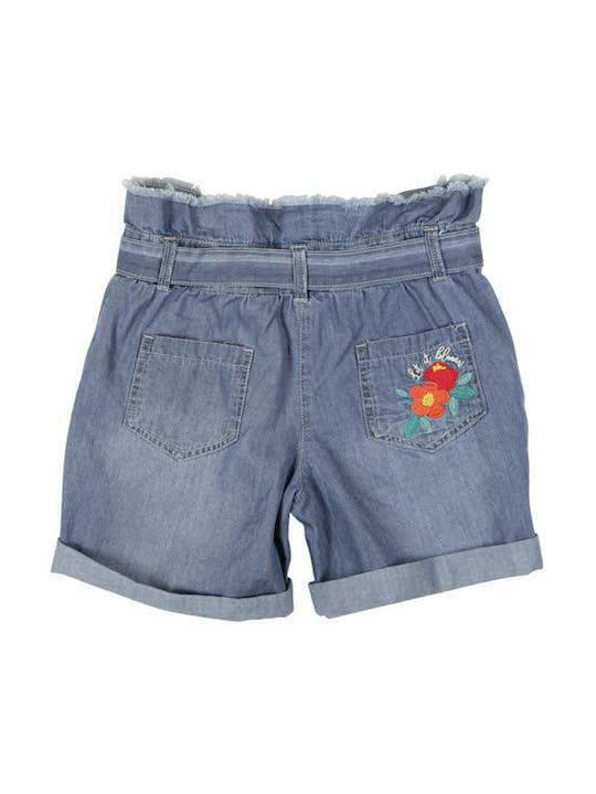 Boboli Kids Shorts/Bermuda Fabric Light Blue