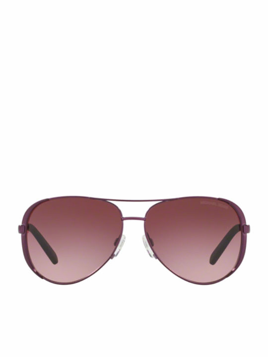 Michael Kors Chelsea Sonnenbrillen Burgundisch mit Metall Gestell