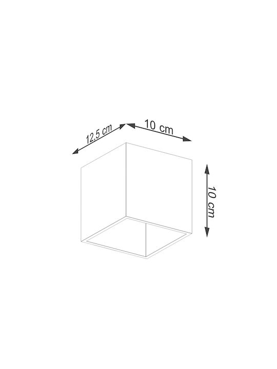 Sollux Quad 1 Φωτιστικό Τοίχου Sollux Quad 1 Φωτιστικό Τοίχου