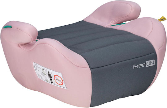 FreeOn Comfy Scaun Auto pentru Copii Scaun de mașină pentru copii i-Size Pink & Grey 15-36 kg