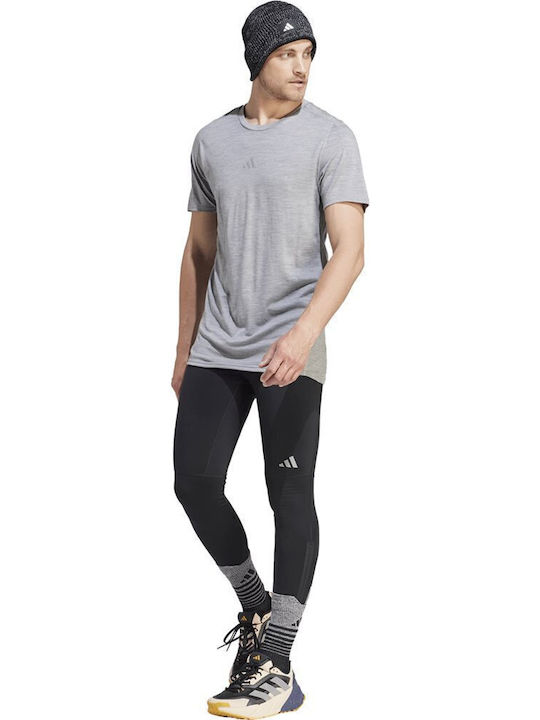 adidas Ultimate Conquer The Elements Men's Sports Long Leggings Black